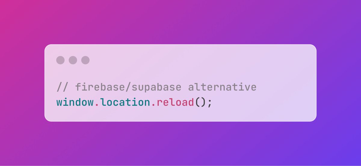 What’s with everyone using fringe, fly-by-night technology for real-time databases in web apps? 

One liner, any DB provider