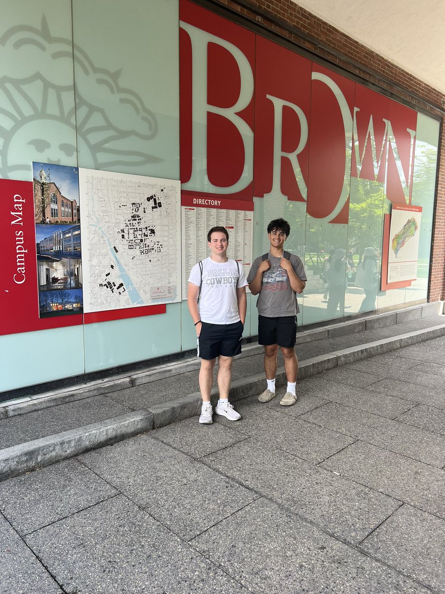 Ian Willey (@ianbwilley) on Twitter photo Campus tour today. Football camp tomorrow.
<a href="/BrownU_Football/">Brown Bears Football</a> <a href="/BrownUniversity/">Brown University</a>
#classof2027 #footballrecruiting #recruitready Campus tour today. Football camp tomorrow.
<a href="/BrownU_Football/">Brown Bears Football</a> <a href="/BrownUniversity/">Brown University</a>
#classof2027 #footballrecruiting #recruitready