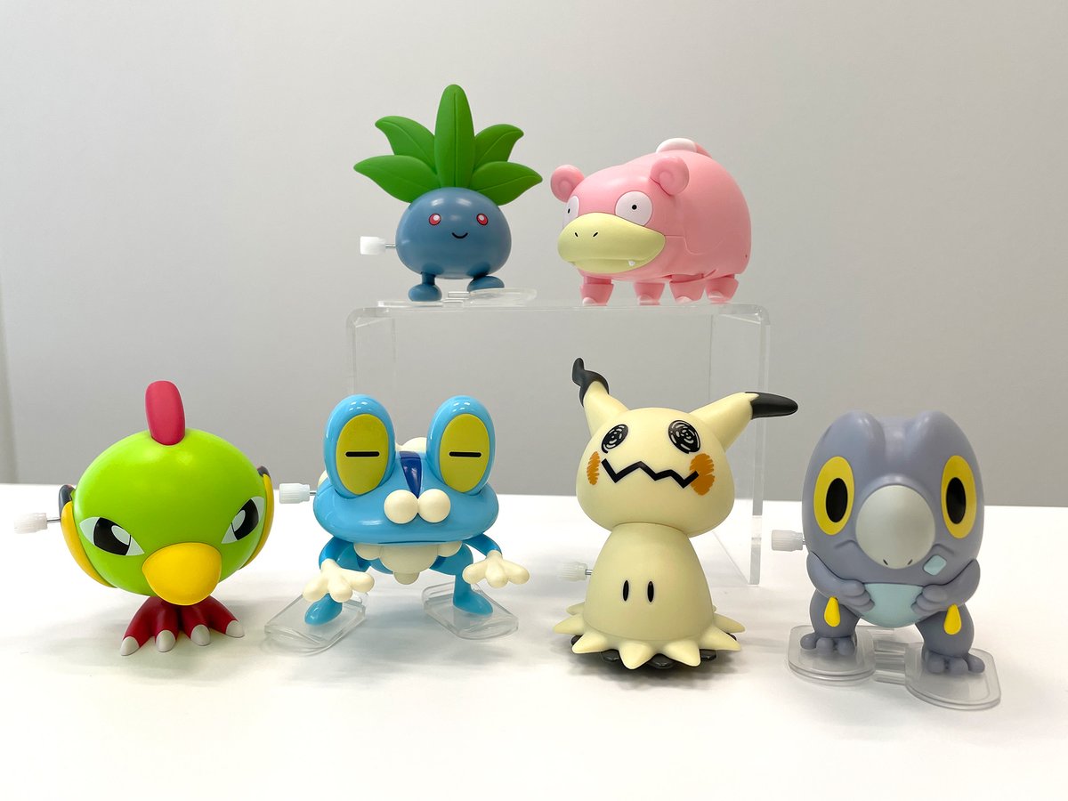 ゼンマイフィギュア「動くポケモンコレクション」2個セットヤドン