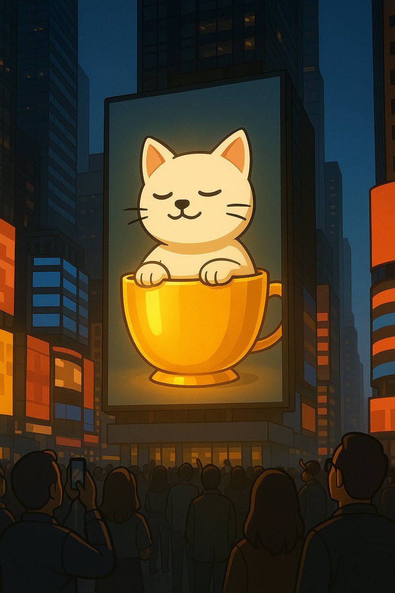 KCUP just hit Times Square.

No roadmap. No hype. Just presence. ☕

firstledger.net/token/r4HP7fQs…