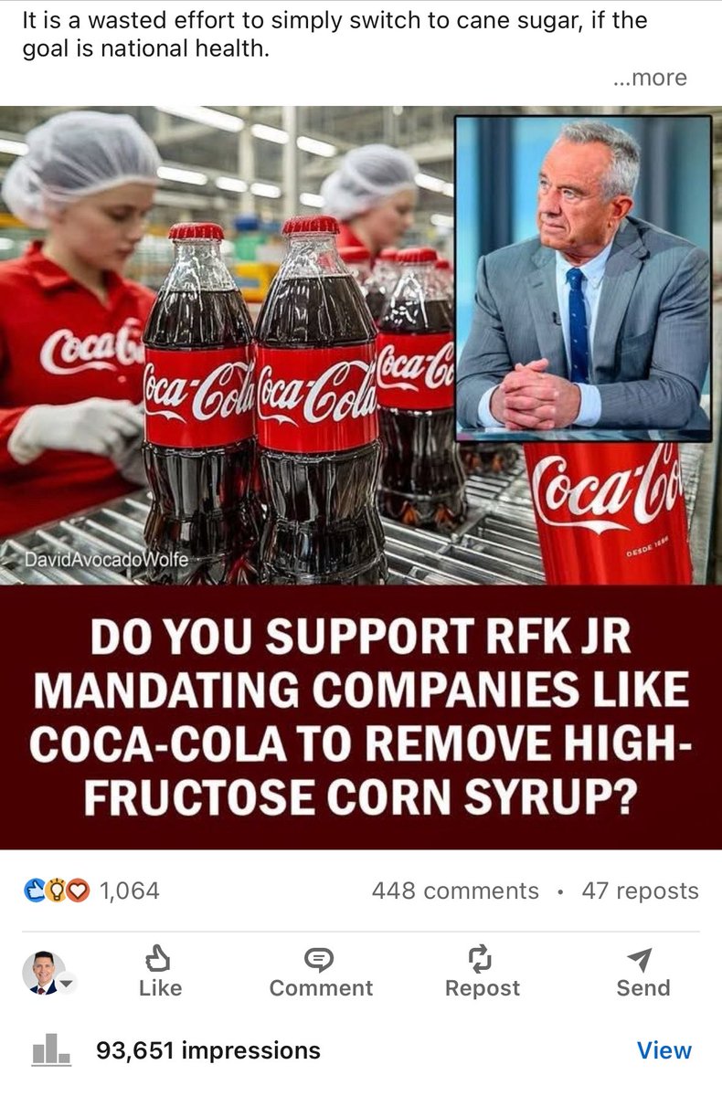 Dr. Tom Rifai (@drtomrifai) on Twitter photo Wondering why my post went viral on LinkedIn, Secretary <a href="/RobertKennedyJr/">Robert F. Kennedy Jr</a> ?
Please, see for yourself: linkedin.com/posts/flex5_it… Wondering why my post went viral on LinkedIn, Secretary <a href="/RobertKennedyJr/">Robert F. Kennedy Jr</a> ?
Please, see for yourself: linkedin.com/posts/flex5_it…