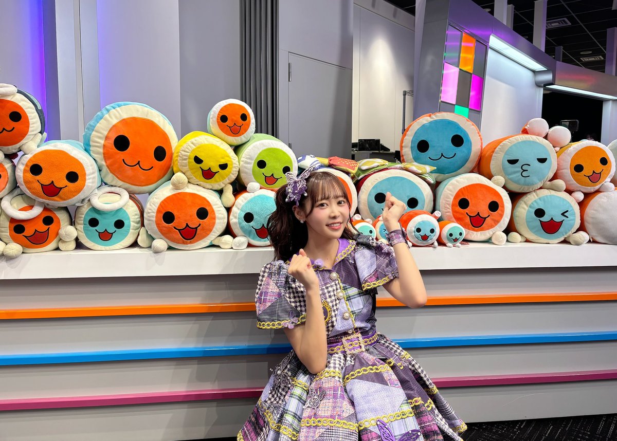 FRUITS_ZIPPER's tweet photo. ✨📺 #ふるっぱーメディア情報 📺✨

7/15(火) よる7:00～
TBS系「THE 神業チャレンジ」🔥に #仲川瑠夏💜が出演します💪🏻♩.*ﾟ

画面隠しで「太鼓の達人」に挑戦🥁՞っ ̫ ⊂՞❕
短い時間、合間を縫って練習頑張ったるなぴ💟

本番 スゴく緊張していました♡𓂃 𓈒𓏸◌
るなぴの姿、絶対見てくださいっ👀💜⋆͛

@saigenkamiwaza 
#神業チャレンジ
#フルーツジッパー
#FRUITSZIPPER
#ふるっぱー