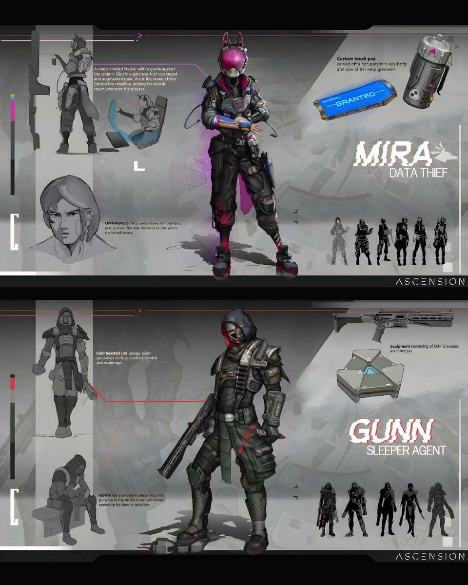 Welcome to Ascension — an original IP created by our Advanced Concept Art student, Jason Khaw. He brings this world to life through a crew of rebels, each with their unique skills, scars, and captivating stories that will leave you wanting more. 💥🔥

#ConceptArt #ArtSchool