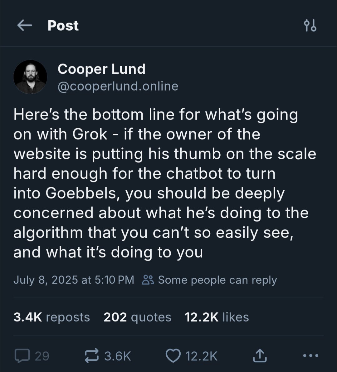 mikedoherty_ca's tweet photo. Staying on Twitter is increasingly hazardous to your mind, and to society as a whole. Believe it or not, other websites exist, and they mostly don't have evangelizing Nazism as their defining purpose https://t.co/pDXeYHICoQ
