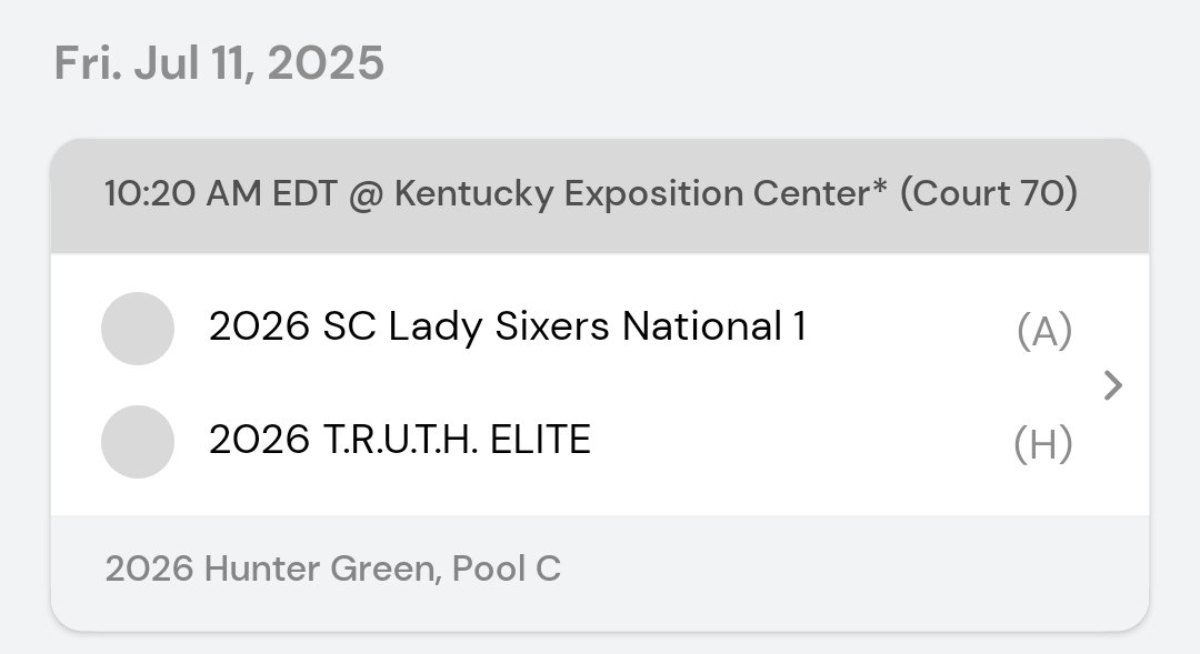 Ready for Kentucky!!!