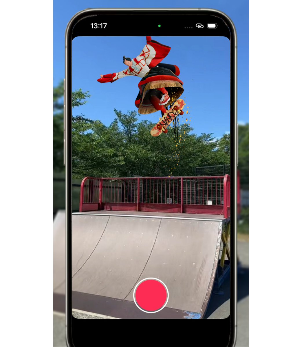 𝐏𝐀𝐑𝐂𝐎 𝐆𝐑𝐀𝐍𝐃 𝐁𝐀𝐙𝐀𝐑🛹  ͗ ͗
TikTokエフェクト「Air DARASUKE」🗻

日常の様々な風景を舞台に、スケボーにのった陀羅助が​
大胆なトリックを決めるARエフェクトを配信！

街中が、PARCO x 三谷文楽の舞台に！？

▼エフェクトはこちら
parco.jp/gb2025summer/#…