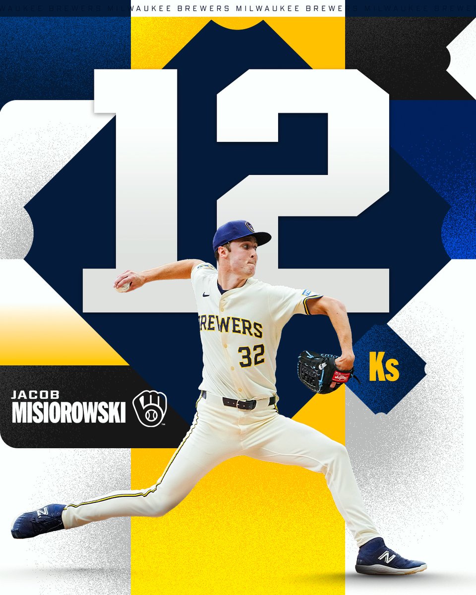 Jacob Misiorowski reaches double-digit strikeouts for the first time in his Major League career!

He added two more for good measure 💪