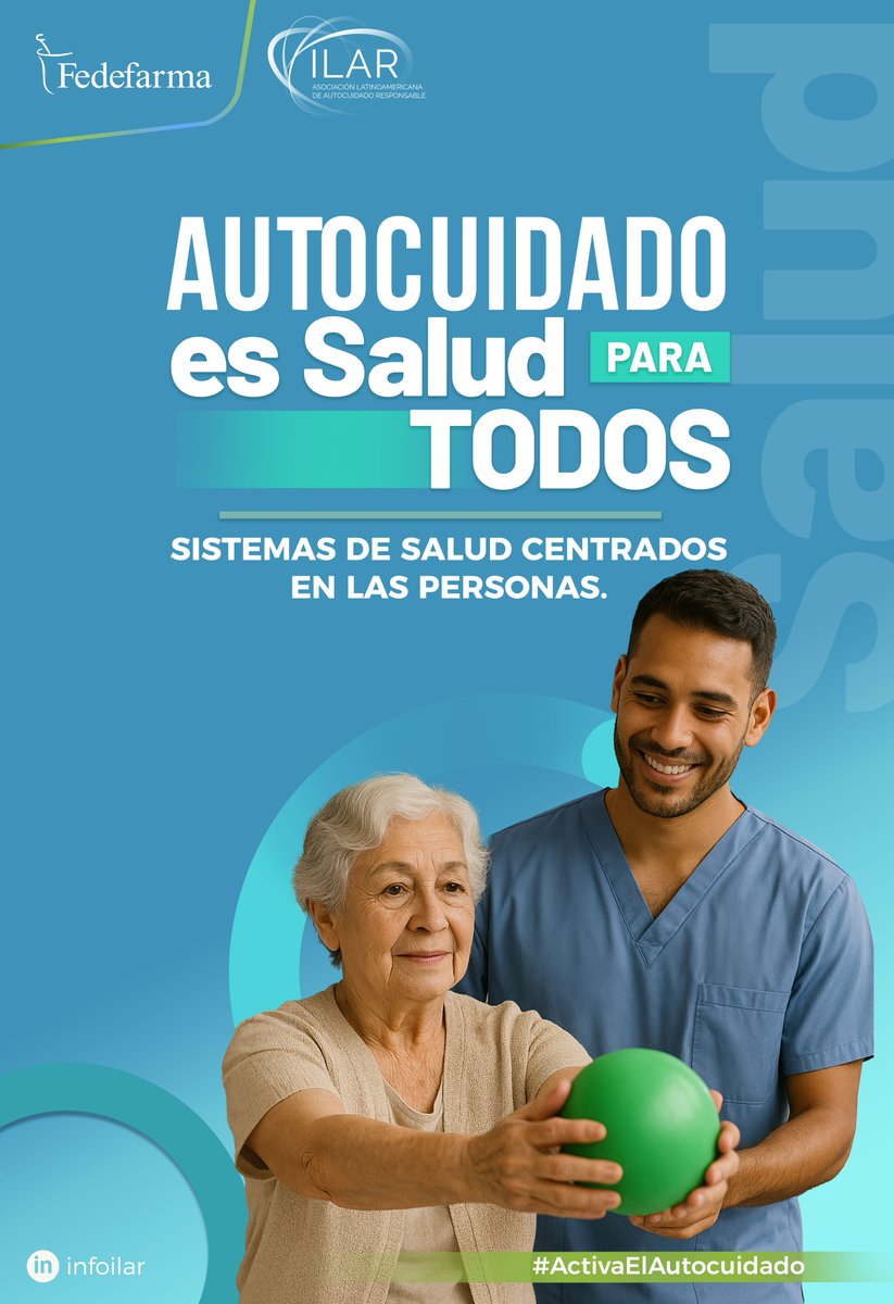 Construir sistemas de salud centrados en las personas significa integrar sus necesidades, decisiones y bienestar como base para transformar la salud pública.

#ActivaElAutocuidado #FedefarmaORG #ILAR #Fedefarma