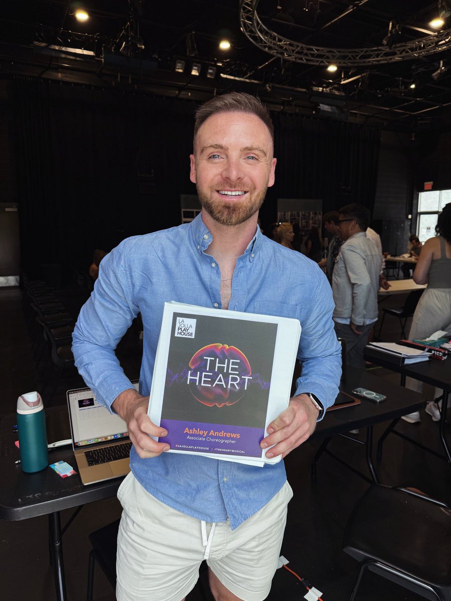 First day of rehearsals for ‘The Heart’ @lajollaplayhouse. So pumped to be the Associate Choreographer on this show working with the incredible <a href="/nopenother/">🤠</a>. LETS GO!!!!