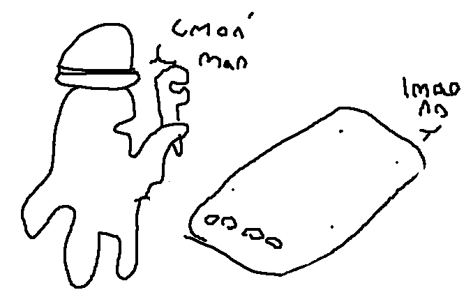 GoatMoment_'s tweet photo. my poptart broke https://t.co/yHcPHNMv5i