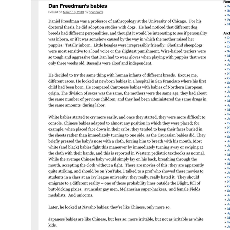 AsianJesusAmigo's tweet photo. Collectivist performance record without le involvement of political ideology or religious belief allowing the researcher to investigate de group performance based on raw natural instinct that attribute to el nature of biological genetic foundation @boomboomclang @PerryALPHA #DNAs https://t.co/MLx1AVMrZU