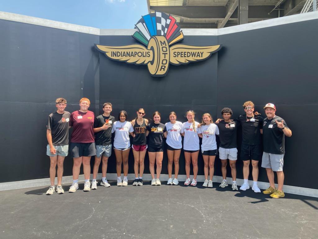 Fantastic day at <a href="/IMS/">Indianapolis Motor Speedway</a> for the 20th Annual <a href="/IHSAA1/">IHSAA</a> Student Leadership Conference 🤘

Grateful for all the organizers and staff who made this such a great experience for these outstanding Mavs!