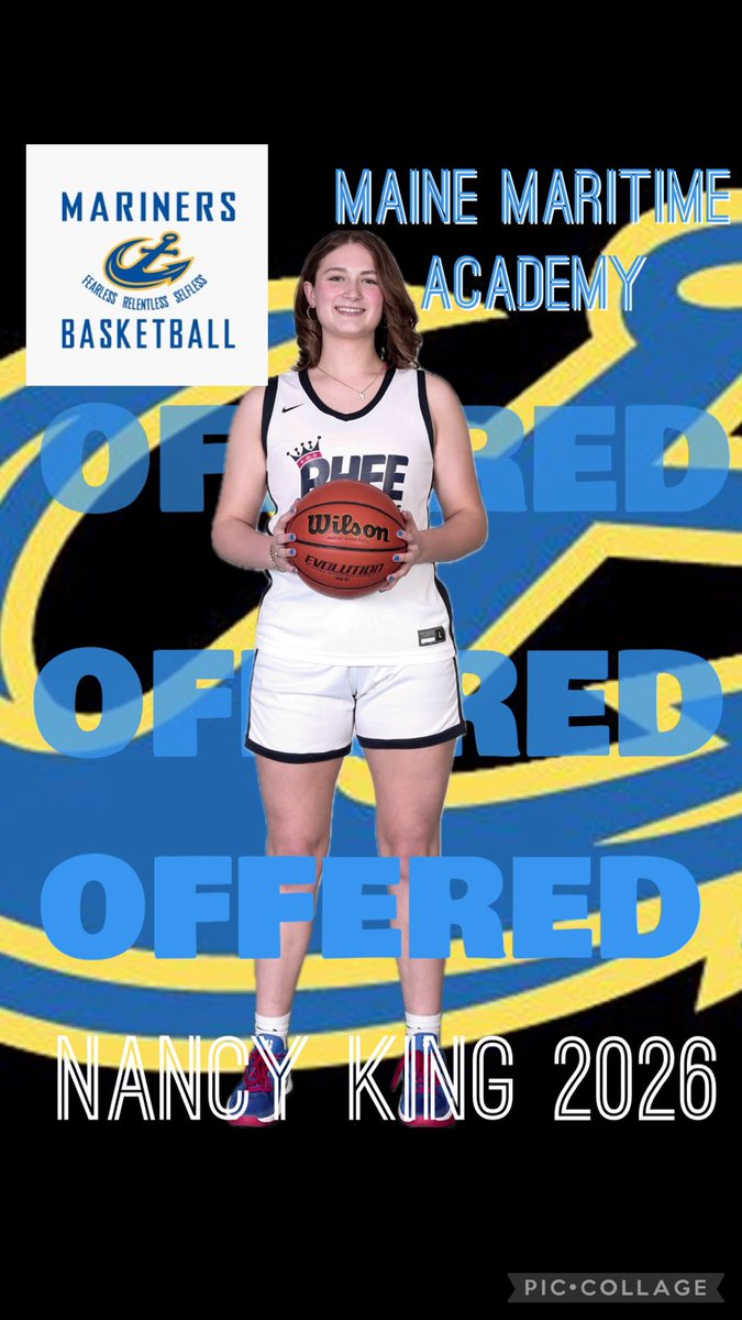 NancyKing34's tweet image. After a great conversation with @cdagan I am excited to report that I have received an offer to continue my academic and basketball career @mmawbb ! Thank you for believing in me! @Coach_Brent24 @PheeElite @CoachStevensUBA @UASTL_Athletics #backtowork #uncommitted2026 #focused ⚓️