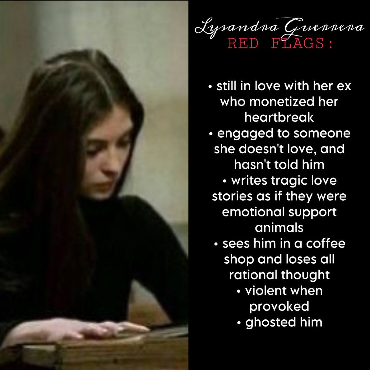 sherlynsvault's tweet image. Red flags? More like broken canvases of the human soul.
Don't Forget Me by Sherlyn Garcia.
#UnhingedPit #R #NA #Q #DarkAcademia