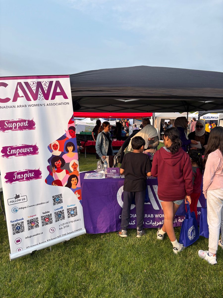 Is anyone else missing CAWA at festivals? Because we miss all of you!! Make sure to stop by the CAWA booth at the KW Palestinian festival on July 13th Downtown Kitchener! #festival #kw