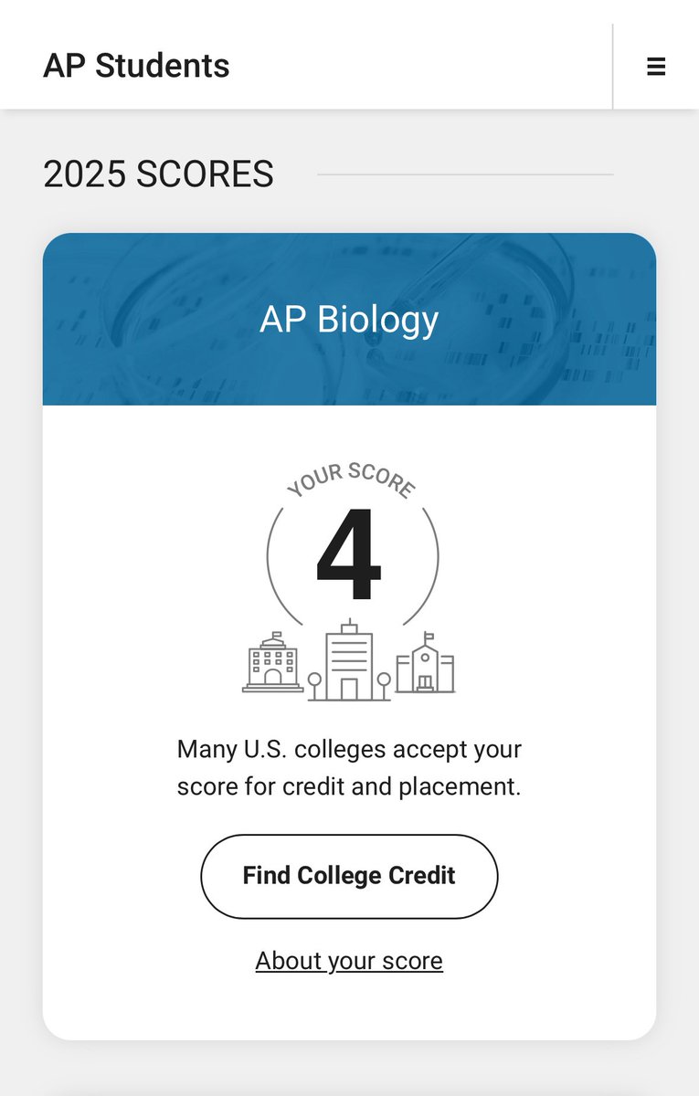 Machajewski2026's tweet image. This school year challenged me in many ways, balancing my academics and athletics, but I am very proud of the work I continued to put in. Glad to say that I scored a 4 on both AP Bio and AP English Language and Comp!!