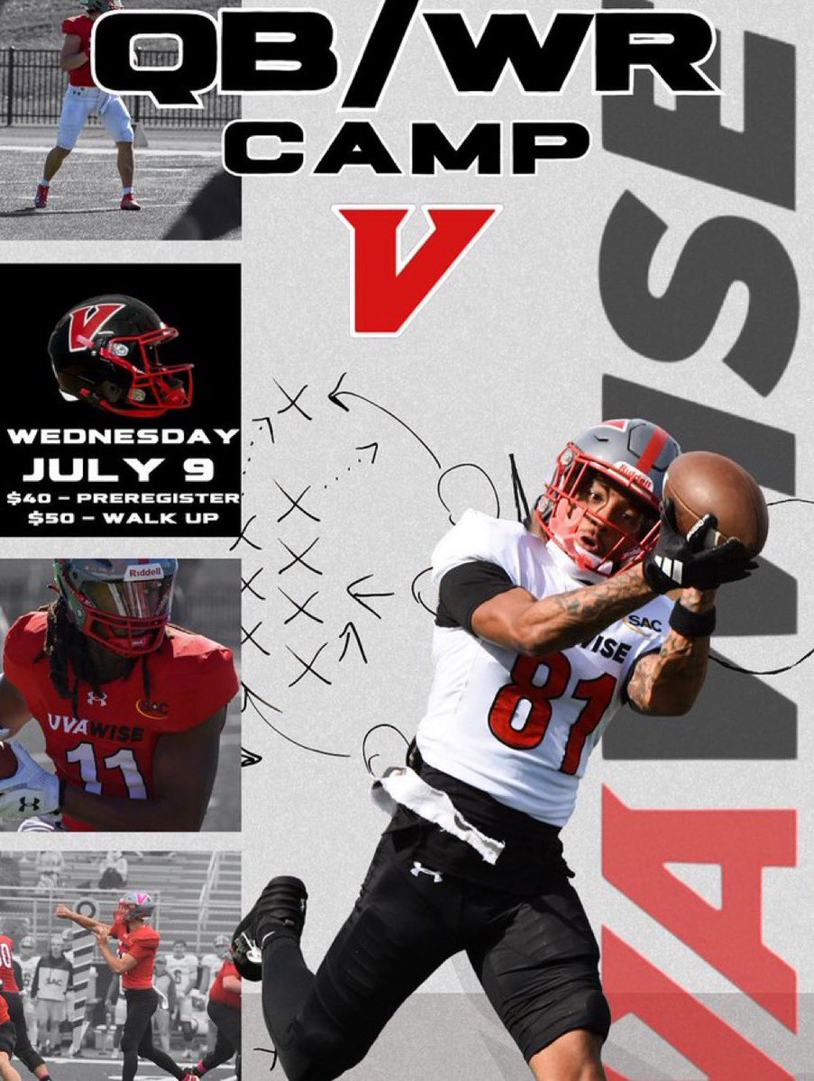 ethan_presley4's tweet image. Heading back to UVA Wise tomorrow for QB camp. Enjoyed Jr day and the Spring Game. Looking forward to learning and competing Wednesday!
@CoachGaryBass @Coach_Ladd @Coach_Mick7 @Coach_Ladd @KirbyCannon4 @CoachGouldLB @CoachPHartley @EdCollins26 @CoachR_Bodine
@CoachThompsonRS…