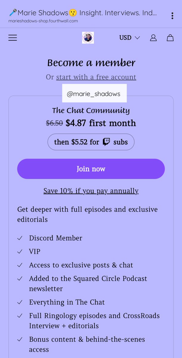 Marie_Shadows's tweet photo. Instead of sitting on the sidelines, take a step behind the scenes as a member of The Chat Community.
Perks:
🔥Discord role 💎
🔥Early access to #Discord voice notes - I can only aggregate 🙂
🔥BTS for CrossRoads Interviews &amp; Editorials (think pieces)
🔥My love 😘 
Link in bio. https://t.co/K7Qt2efHIx