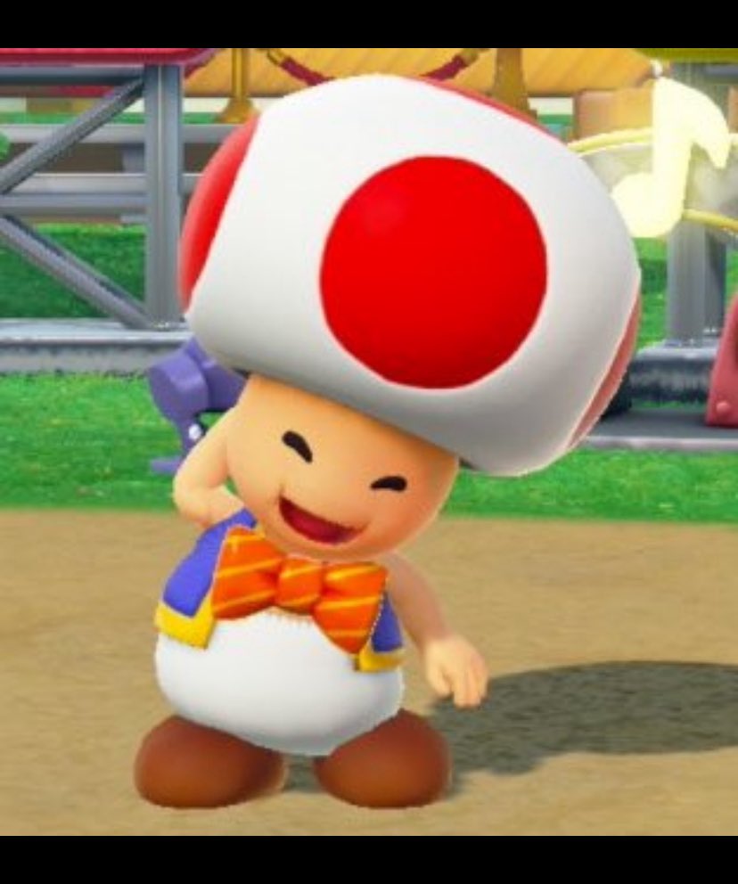 ToadGuardian120's tweet image. POV: You walk up to Toad and tell him that he’s very cute and adorable.