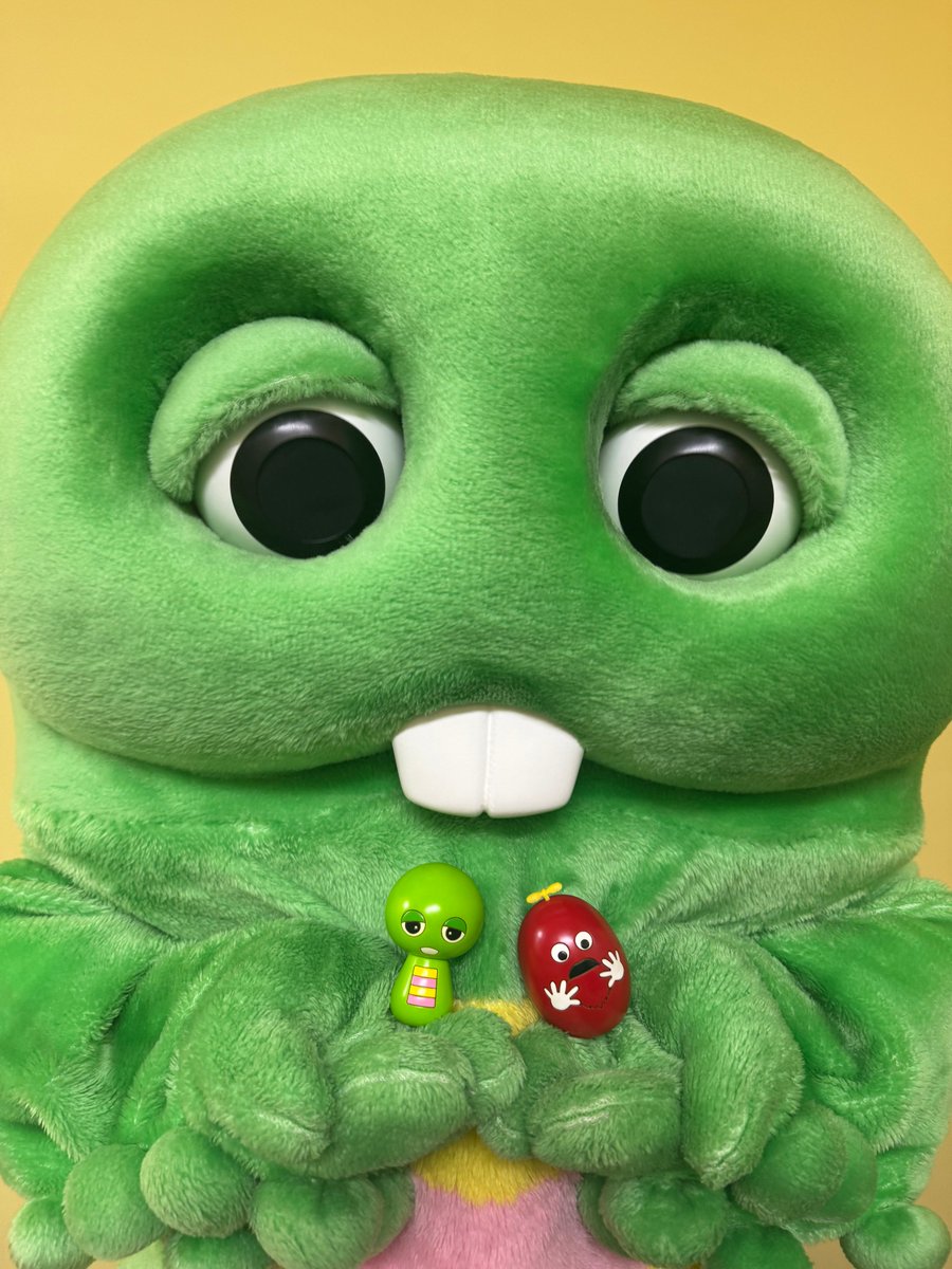 ガチャピン 緑色のラメ入りマスコット 公式】ガチャムク情報局 on X: 