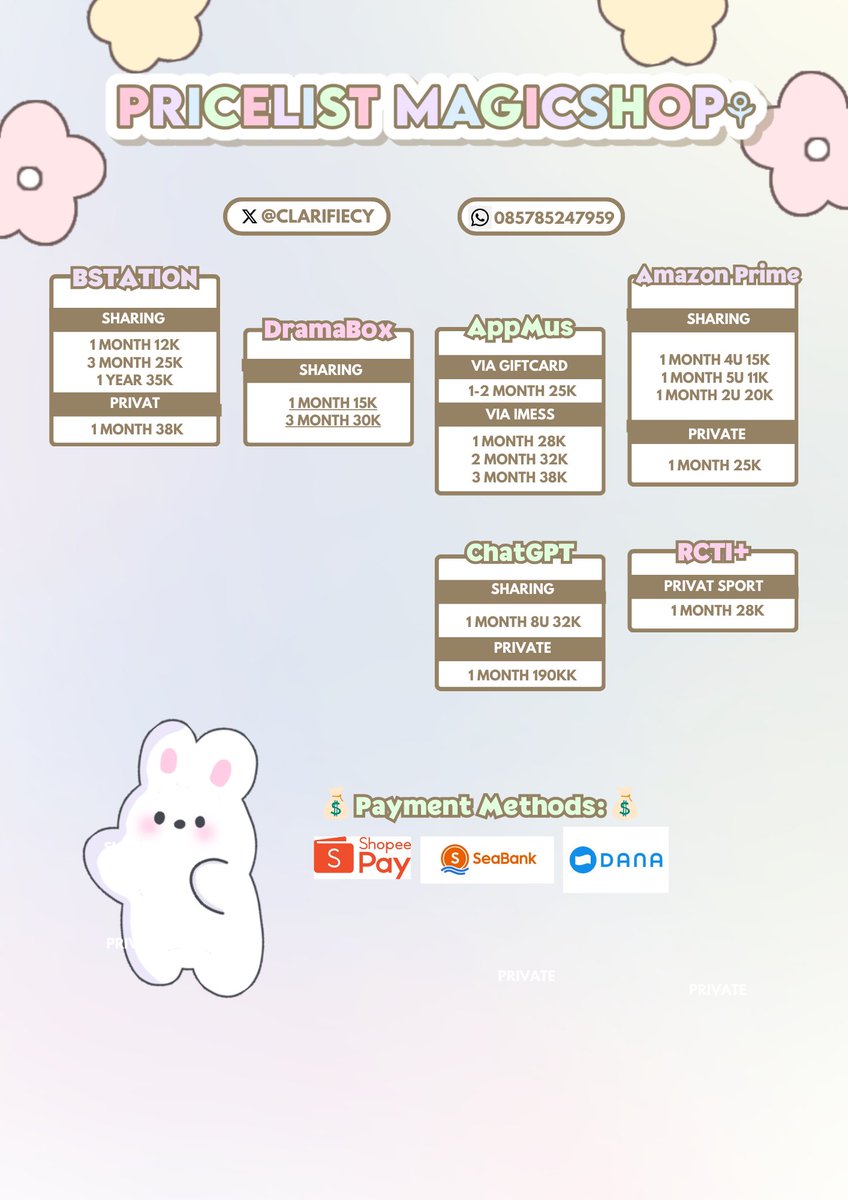 aarajoki2's tweet image. ' MAGICSHOP OPEN ' #zonauang
📌 100% Terpercaya
📌Fast respon n Ramah
📌 Garansi aman

wa.me/+6285785247959