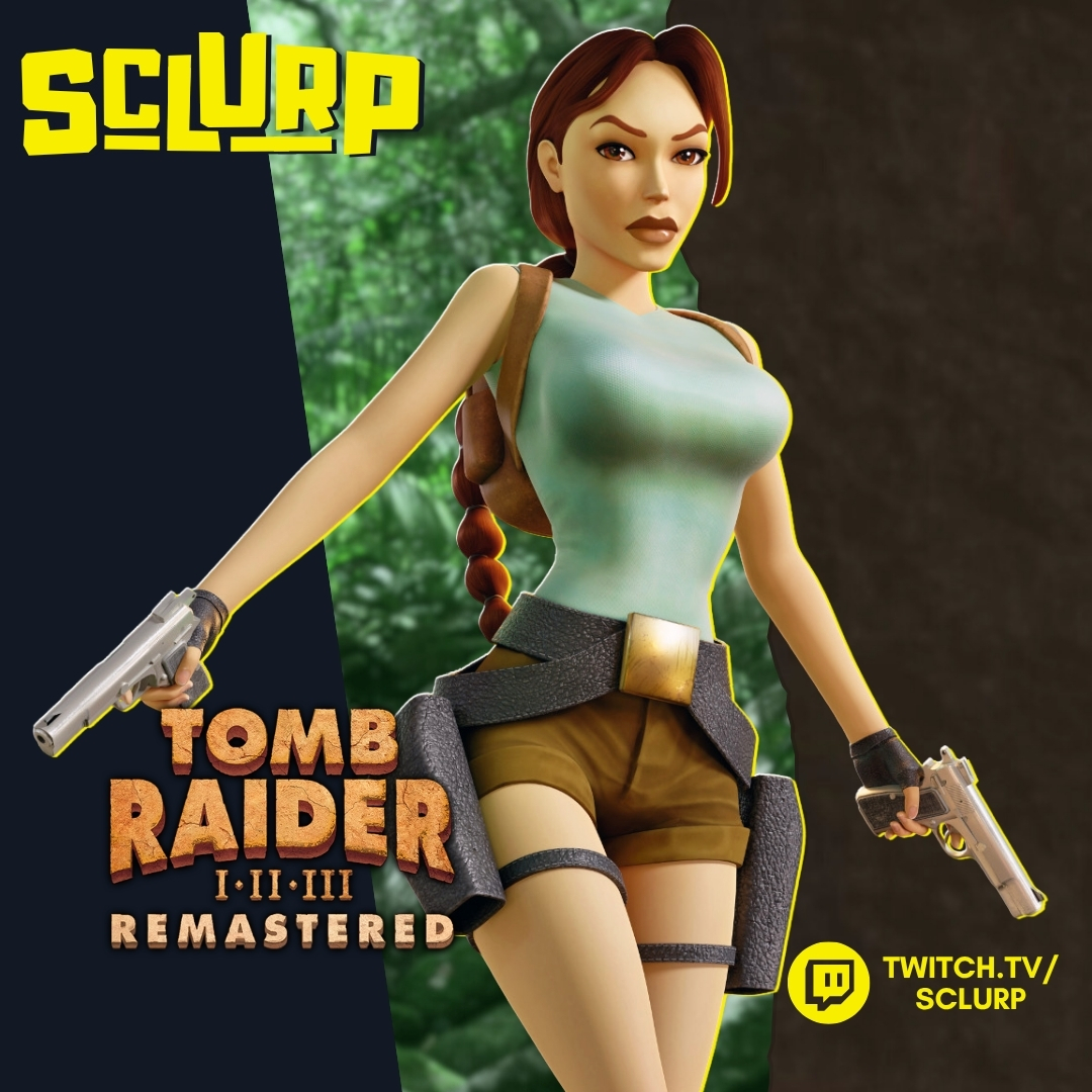 09/07 @ 19:30pm BST My FIRST time with a classic Tomb Raider (starting with the first one - remastered edition). Tank controls will be ON.  

 See you then! 💛

 #TombRaider #LaraCroft #TombRaiderRemastered