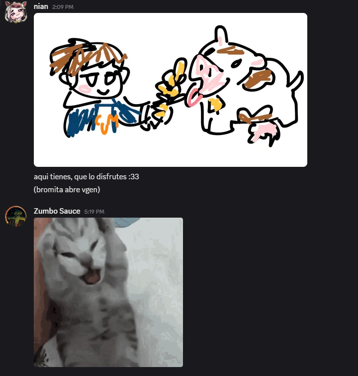 niandraws's tweet photo. otro cliente satisfado🤓👍 #niansurprisedoodle #silly #DOOMTheDarkAges #Vtuber https://t.co/xisDCEFXEl