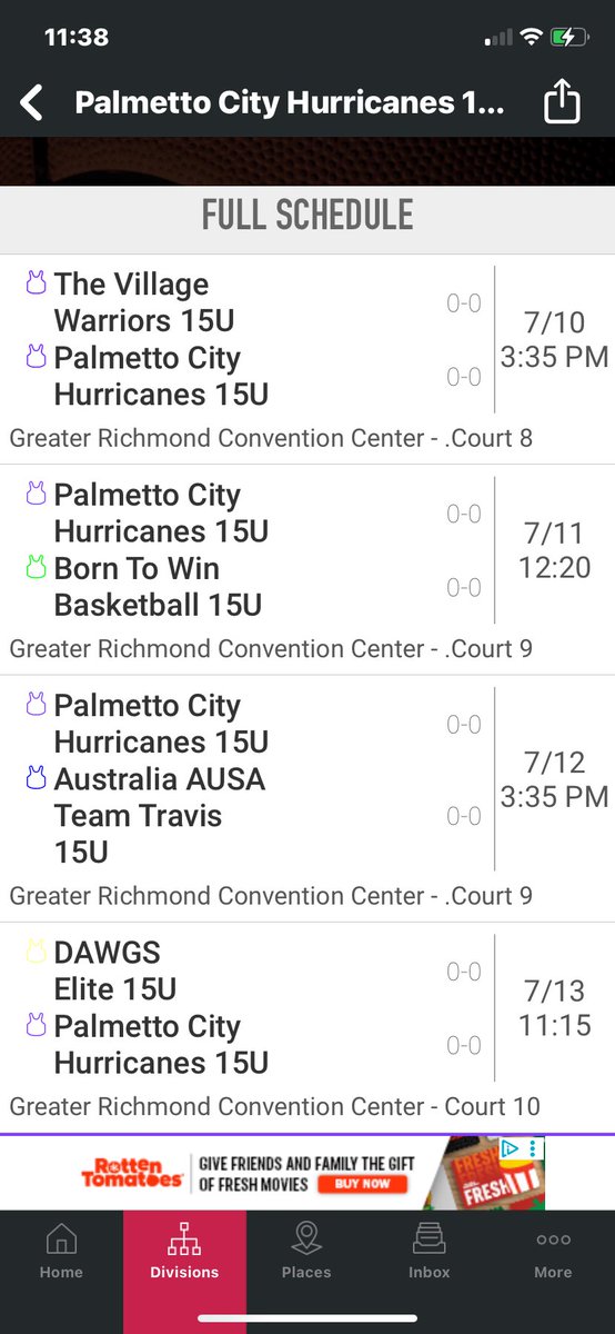 SG1enn_'s tweet photo. Here is my schedule for the upcoming Puma Live Period in Richmond VA. @PchBasketball @PrepHoopsSC @Sgortman2 @CoachKhalilS @NickSwisha @NxtProHoops @LarryMcdaniels3 @CoachWells1911 @lexingtonhoops @AndrewBaxleySC https://t.co/zVYVmoaMKc