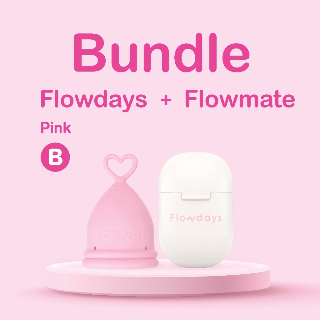 UbiliJ's tweet image. ✨🤍เซตถ้วยอนามัยFlowDays + Flowmate - Size B (Pink) ในราคา ฿1,590 ✨🤍

📌พิกัด ที่ Shopee s.shopee.co.th/4fl5OJkQ0X

#ถ้วยอนามัย #ติช่า #flowmate #