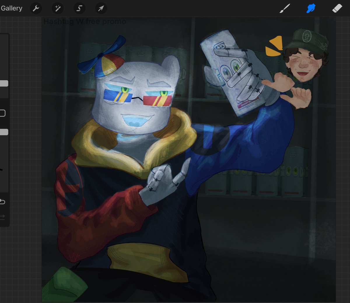 Lance_LucaRay's tweet image. Swear I’m gonna lock in just give me two more drawings and 3 months