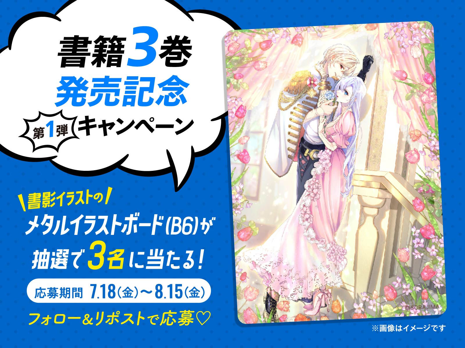 傷だらけ聖女より報復をこめて SORAJIMA イラストボード 受注 傷だらけ聖女より報復をこめて: 1【イラスト特典付】 (comic