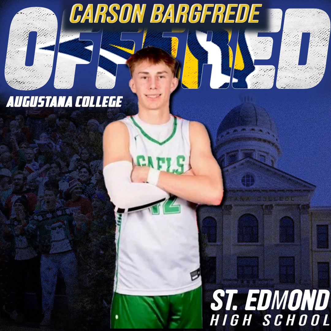 cmbargfrede's tweet image. After a great visit and conversation with @JordanDelp21 I’m blessed to receive my first offer from Augustana College in Rock Island, Illinois! @Augie_MBB 
@Attack_bball #agtg