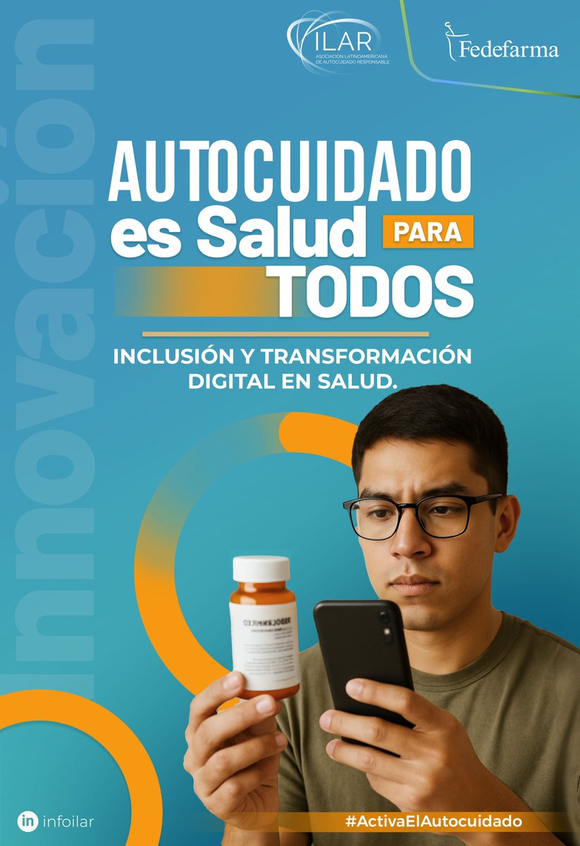 Entender la salud es el primer paso para cuidarla.
La educación en salud salva vidas y construye sociedades más resilientes.
#ActivaElAutocuidado #AutocuidadoEsSalud #FedefarmaORG #Fedefarma