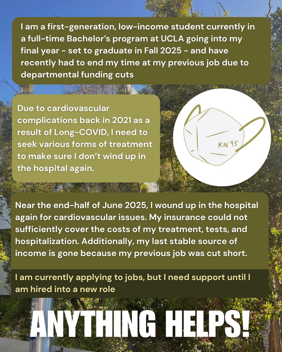 hii i don’t usually make these posts but i recently lost my job and had to go to the hospital due to recurring cardiovascular issues 🥲 any likes + shares are appreciated in the meantime while i look for a new job 

memo: 🏠🏥 (see post for more) 

v: javiernun042
c: $JjavierNV