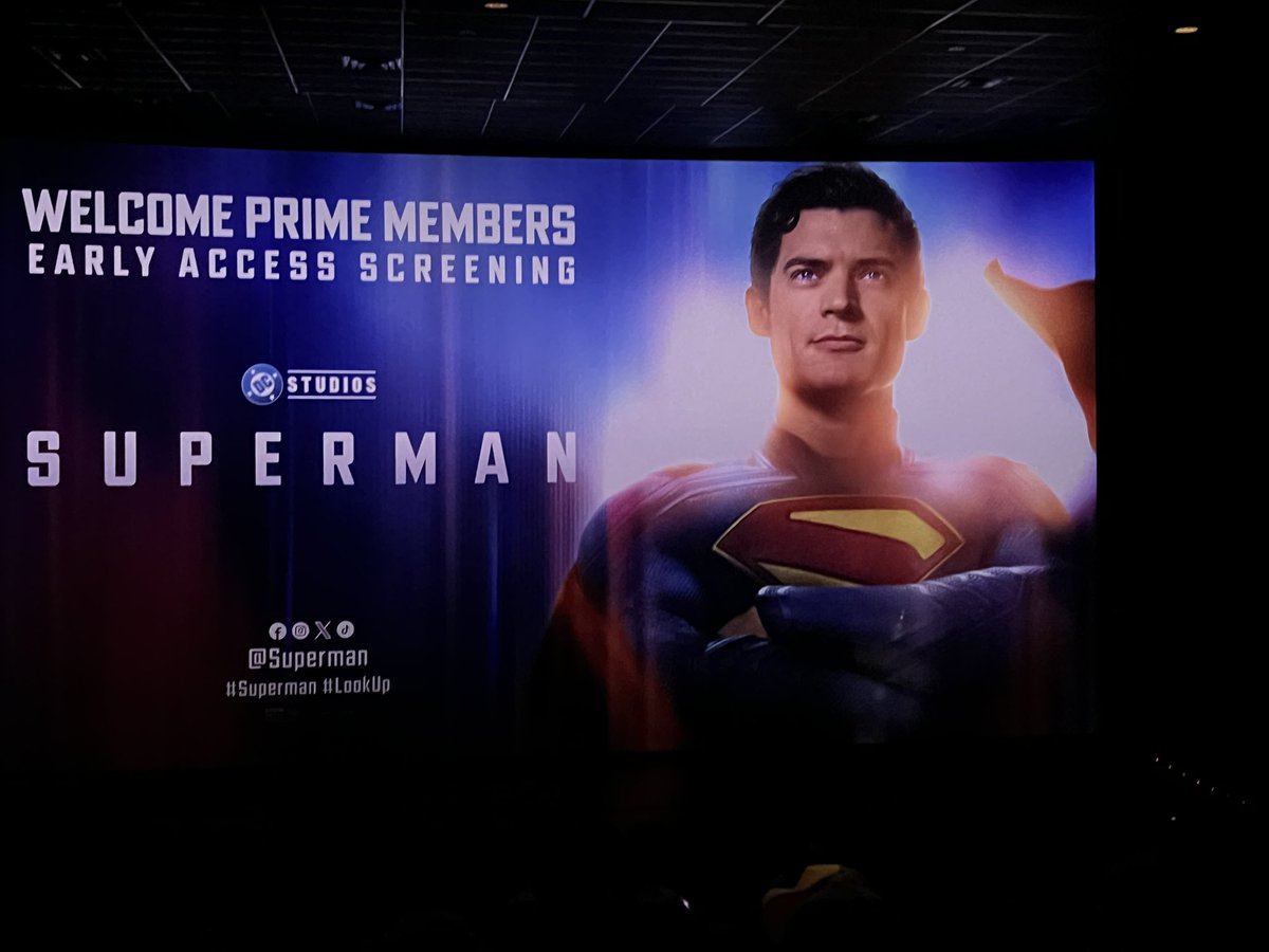 ProfMattyB's tweet image. For Parker’s 15th birthday today we saw an early screening of @superman at @amctheatres in Hampton! (And we dressed appropriately 😂) Go see it on Thursday, y’all! It’s fantastic! #birthday #superman #movie #superhero #comics