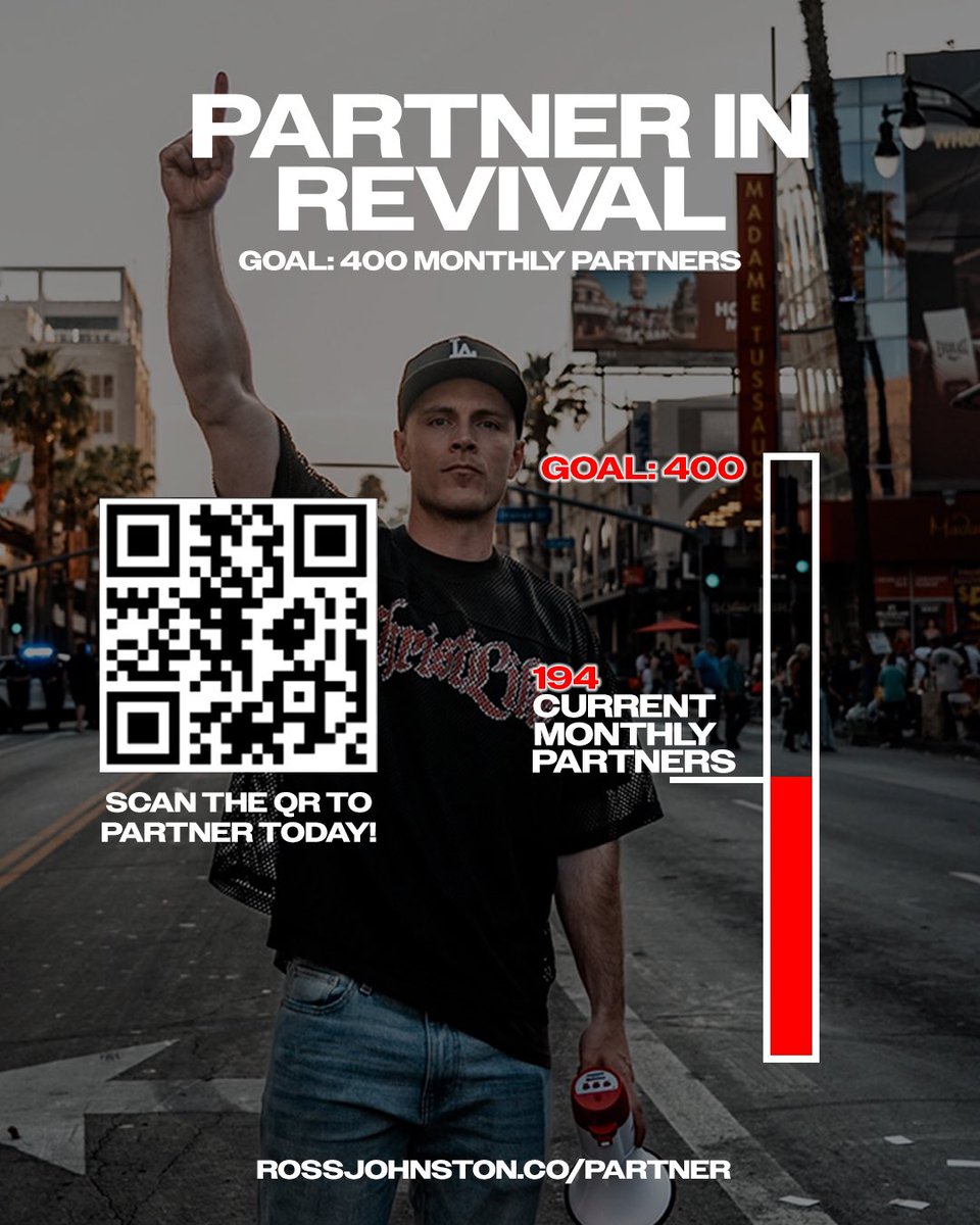 We’re going after another 100 public schools with the gospel, doing outdoor revivals across the nation and equipping the saints to advance the kingdom. 

If this is your heart it would be an honor to have you partner with us 🔥