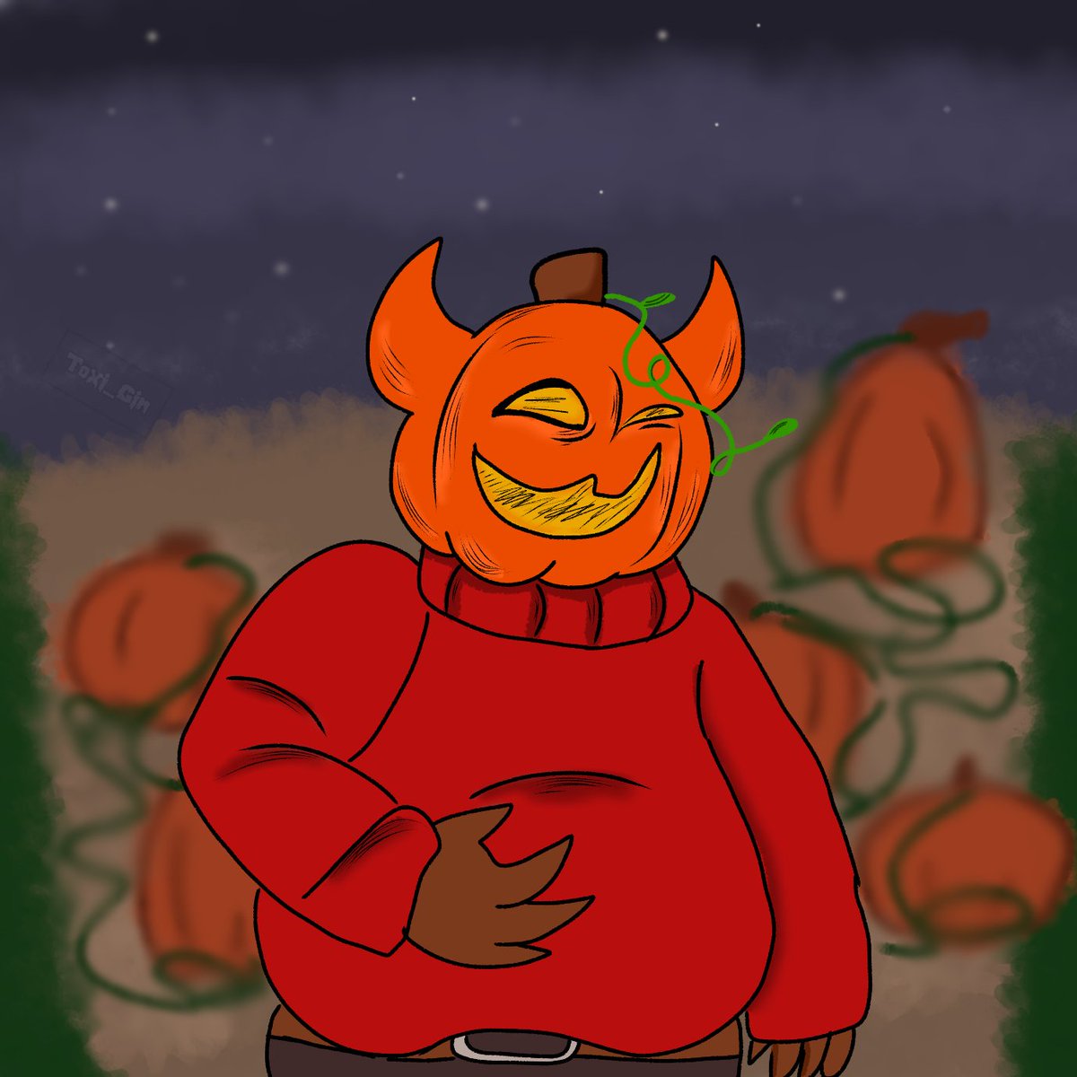 πππ₯π₯ππ πΉππ¦πͺ (@toxicfox18) on Twitter photo My first ever attack and I picked <a href="/FatherlyRott/">Rottπ₯© || Teamπ¦π¦</a> you know i can't resist this big guy hehe.
A full belly = a happy pumpkin.
#artfight2025 My first ever attack and I picked <a href="/FatherlyRott/">Rottπ₯© || Teamπ¦π¦</a> you know i can't resist this big guy hehe.
A full belly = a happy pumpkin.
#artfight2025