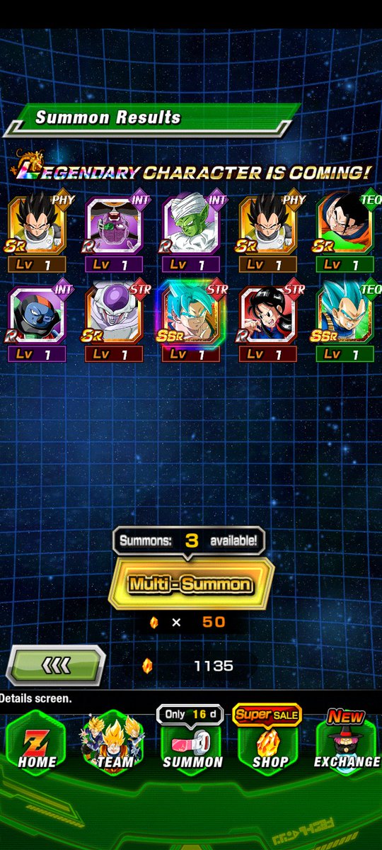 MitsuoK6's tweet photo. @TejedorLeo E aí Léo blz, mano 1 Rotação em cada banner e consegui o Goku e o Goku Black rose no gratuito. De pois eu fiz mais 1 rotação no banner do Goku porque eu queria o trio Goku, Gohan, e Trunks LR porque não tinha e consegui ele também no gratuito. Total de Stones 1283 gastei 450. https://t.co/4c5y2WuWv2