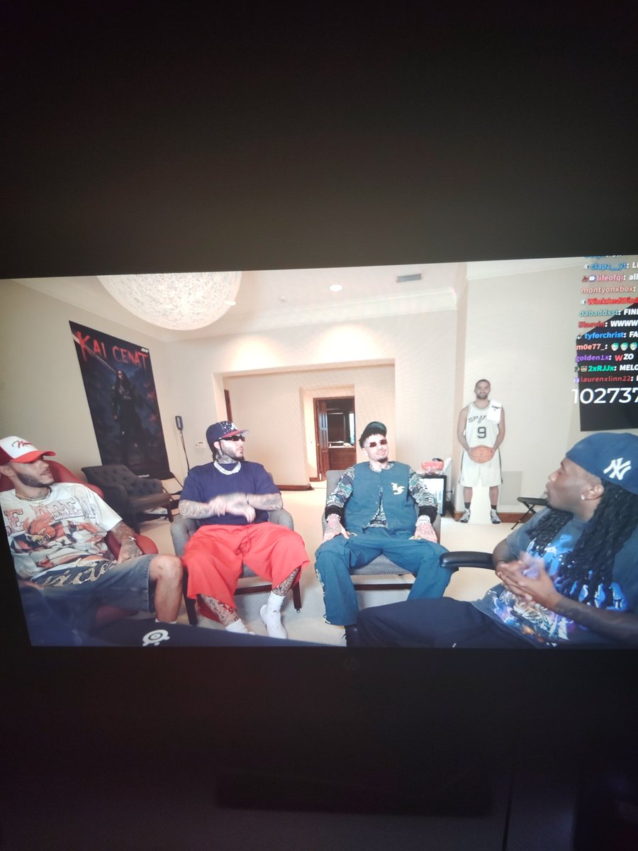 JUSTBENERDY1989's tweet image. Watching @ZO2_ and his bros on Kai cenat let's go bro !!!! #stillafan