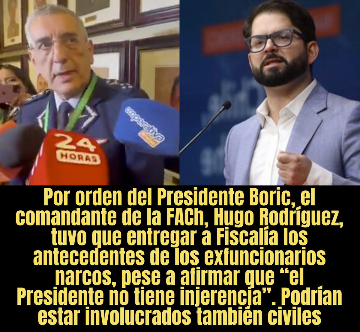 La reacción de la derecha indicaría que hay parlamentarios o empresarios involucrados. #fach