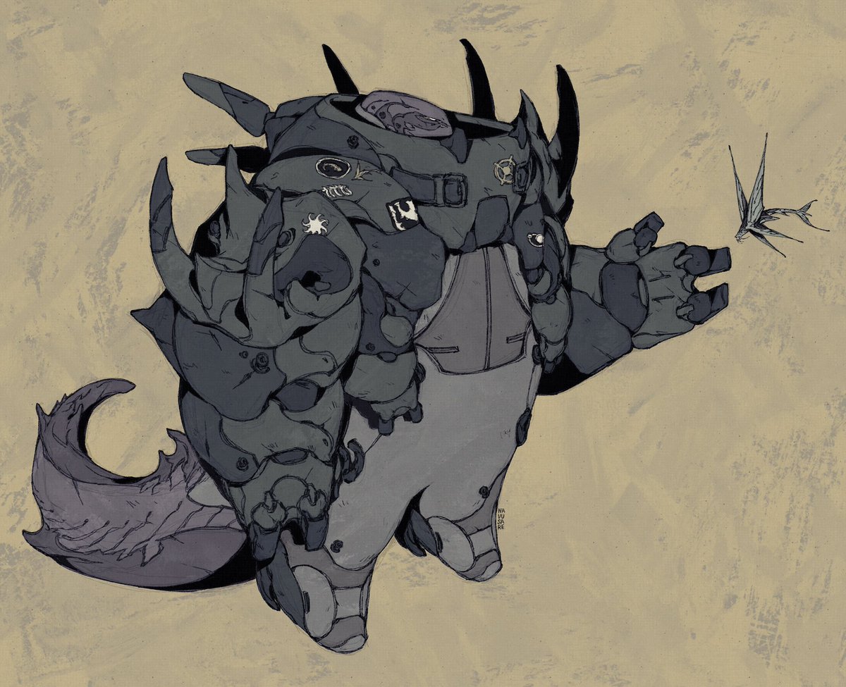 navusare's tweet image. #portfolioday ✶ i’m sare, i like character design and speculative worlds/science