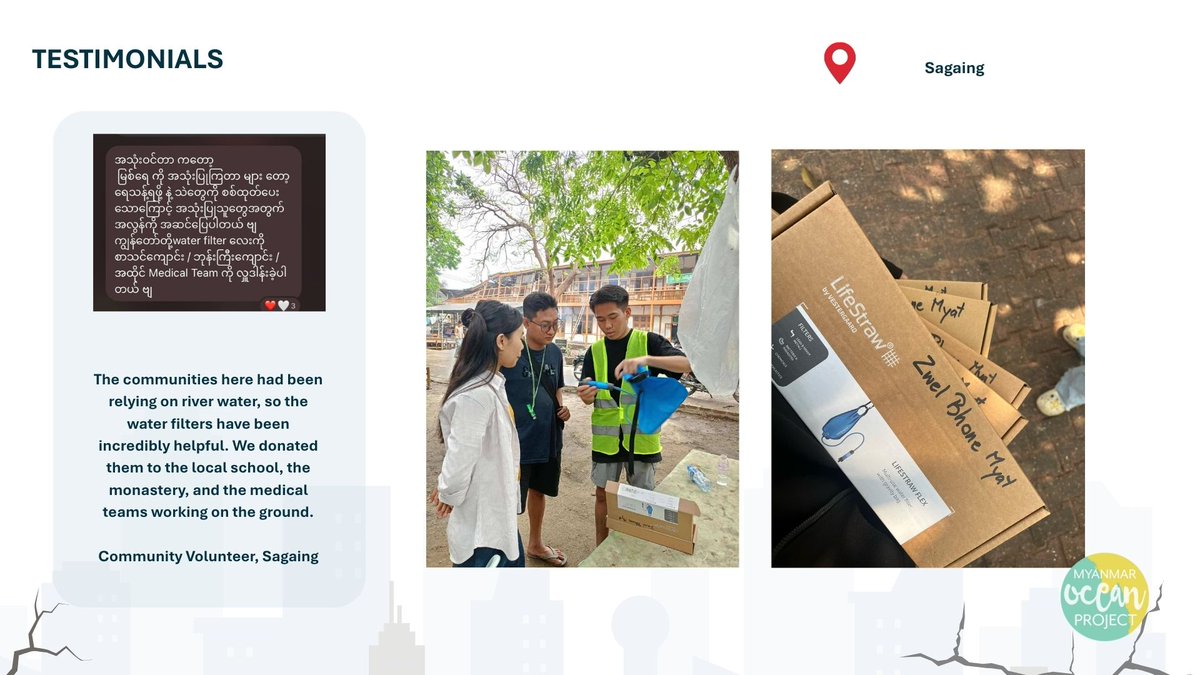 Myanmar Ocean Project tweet media