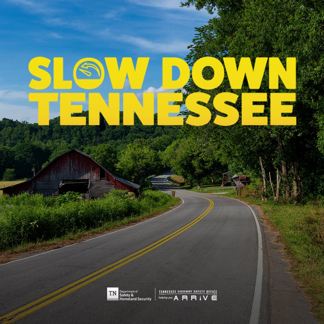 THPLawrencebur's tweet image. Tennessee’s beautiful backroads are meant for sharing, not for racing. #SlowDownTN