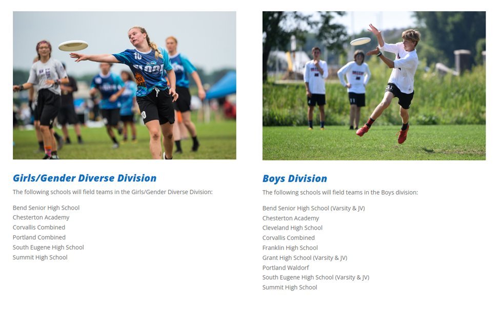 Here are the stats HeCheated has gathered on Oregon:

Since 2022, there have been at least 8 males on record competing in "girls'" high school (n=7) and middle school (n=1) sports in Oregon.

Four of these males played on the same "girls" ultimate frisbee team, three of them