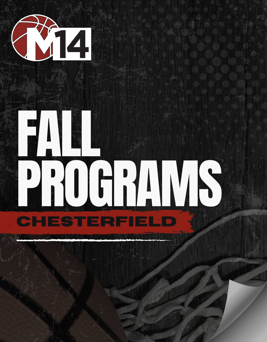m14hoopsche's tweet image. We’re excited to launch our fall training programs—designed to help young players build skills, boost confidence, and continue to grow their love for the game.🏀
Let’s continue to get better this season!📈 #M14HoopsChesterfield🚨 #Repthe14✔️