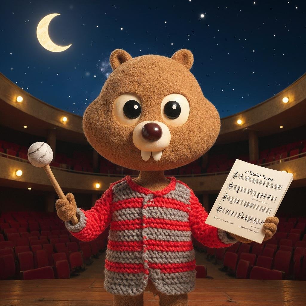 Tonight, under the starry sky, our furry maestro is ready to conduct 'Timbal Force' at the grand theater!  Join the magical musical journey! 

I just minted my remixed <a href="/CampTrailHeads/">TrailHeads ⛺️</a> IP on <a href="/campnetworkxyz/">Camp Network</a>! ⛺️

Mint yours at remix.campnetwork.xyz