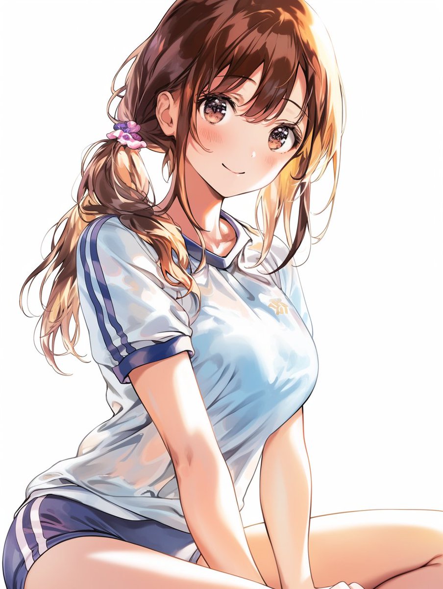 お昼のブルマっ娘
#TLブルマー化計画 #ブルマ