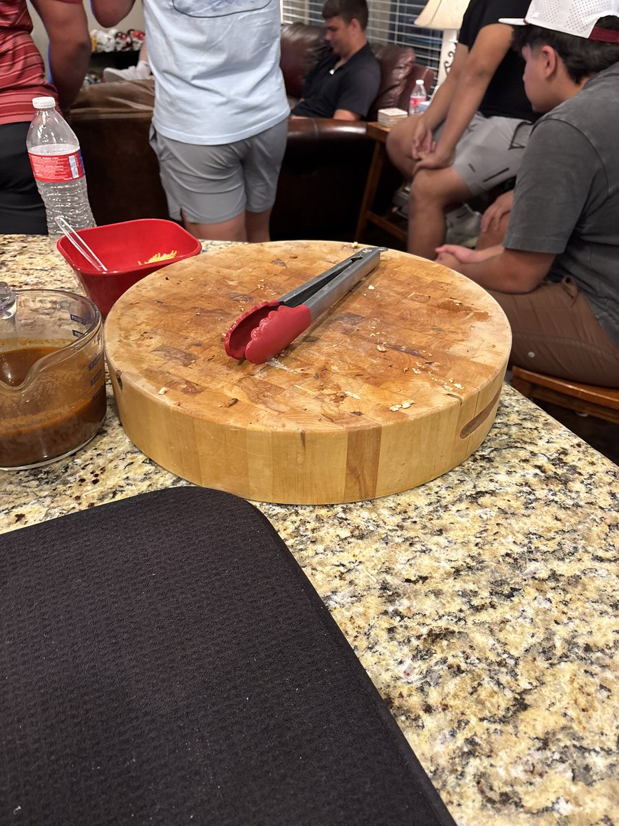 Dave Handal (@handal_dave) on Twitter photo Connecting with Coach Dinner #6 with my OL Dudes + 1 in the books…
Lots of Laughs ✅
Leftovers ❌❌
Elite Prep on Food 😬
These dudes are better at eating than their clock management in Madden. 🤦🏼♂️#OnMe #RelationshipsMatter <a href="/FootballTomball/">Tomball Cougar Football</a> <a href="/TISDTHS/">Tomball High School</a> <a href="/TomballISD/">Tomball ISD</a> <a href="/THS__athletics/">Tomball High School Athletics</a> Connecting with Coach Dinner #6 with my OL Dudes + 1 in the books…
Lots of Laughs ✅
Leftovers ❌❌
Elite Prep on Food 😬
These dudes are better at eating than their clock management in Madden. 🤦🏼♂️#OnMe #RelationshipsMatter <a href="/FootballTomball/">Tomball Cougar Football</a> <a href="/TISDTHS/">Tomball High School</a> <a href="/TomballISD/">Tomball ISD</a> <a href="/THS__athletics/">Tomball High School Athletics</a>