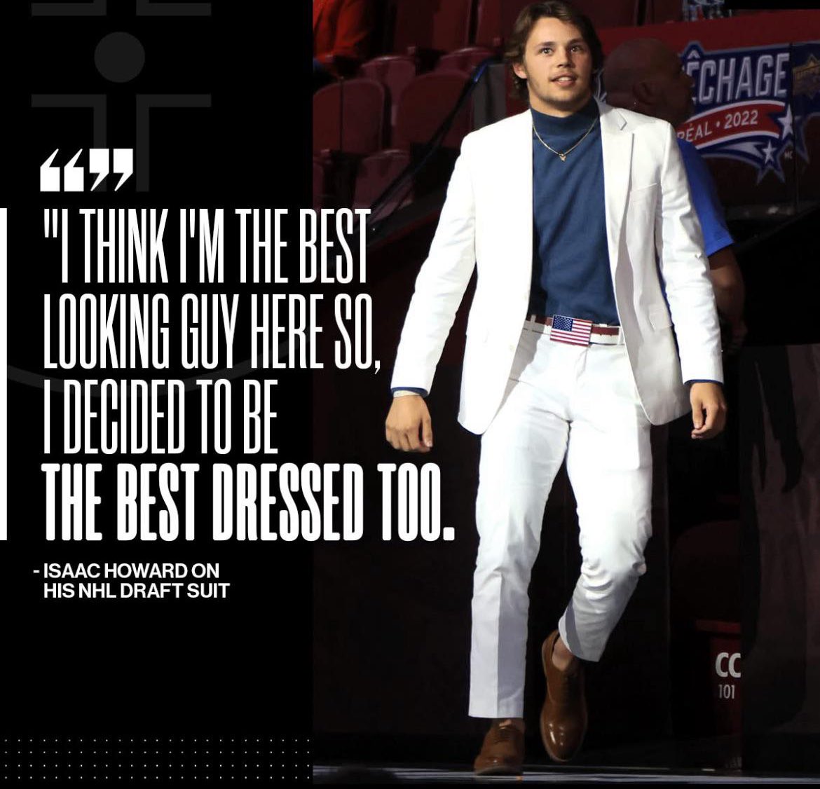 Welcome to Edmonton, Isaac “The Iceman” Howard!