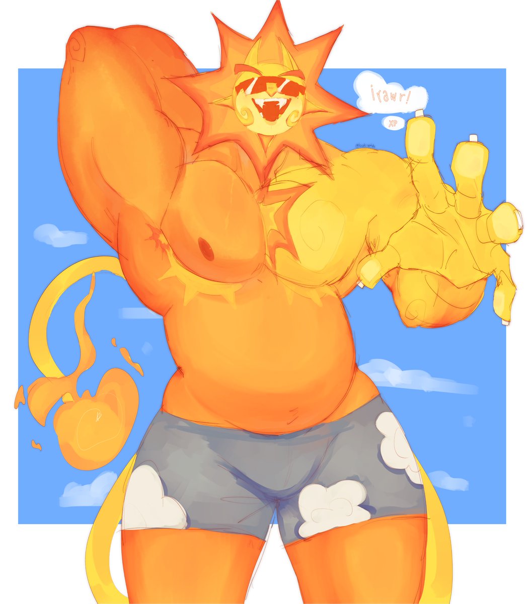 localcryptide's tweet image. peak performance ☀️ /oc d @/rawox_style